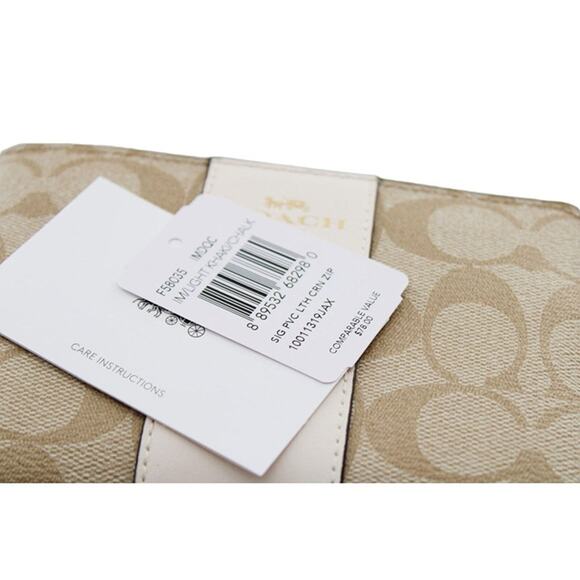 Coach Signature PVC Wristlet - Picture 4 of 4